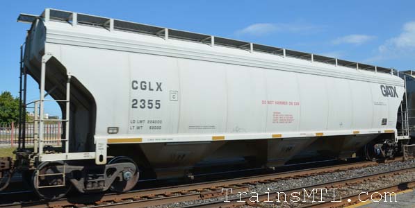 Car/wagon CGLX2355 left side / coté gauche